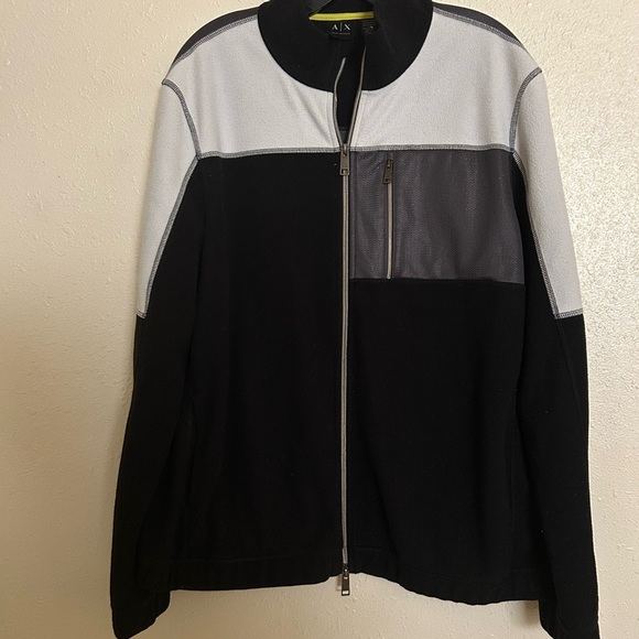 Men's Black and Gray Sweater - Picture 2 of 9